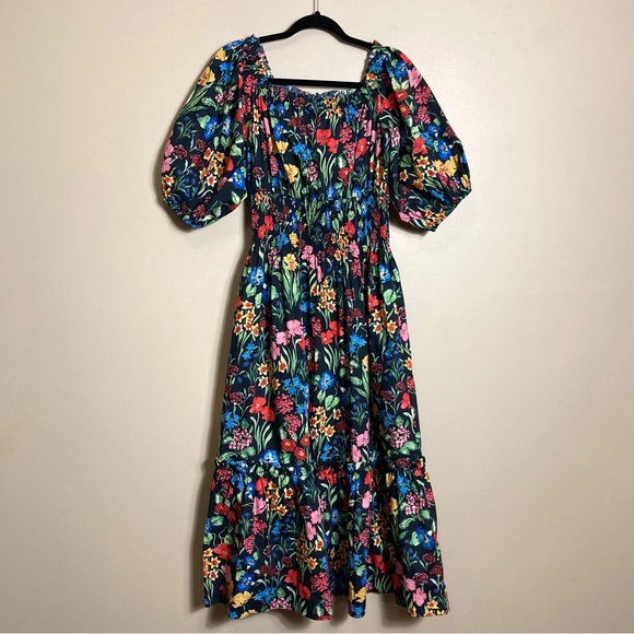 Cara Cara Mimi Dress Floral Garden Black - Picture 5 of 16